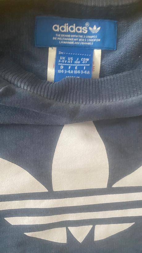 Detska teplakova suprava adidas, 104