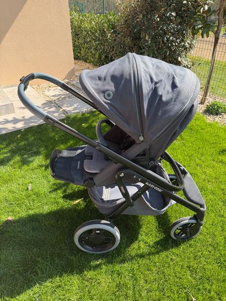 Maxi cosi set - kočíky,vajíčko,autosedačka britax, maxi-cosi,maxi-cosi lila xp