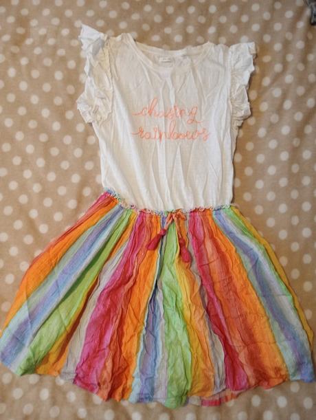 Dúhové šaty, next,146