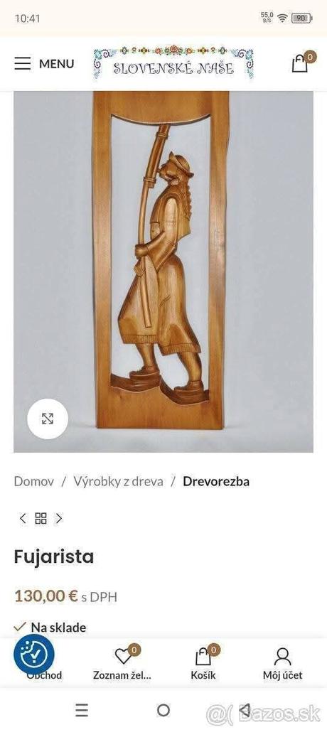 Fujarista drevorezba, 