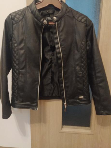 Koženková bunda ((10-11 rokov), terranova,146