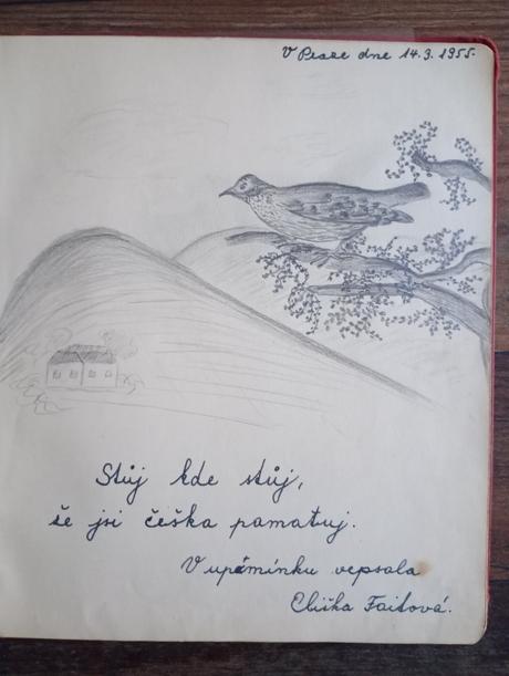 2 retro pamätníčky, 