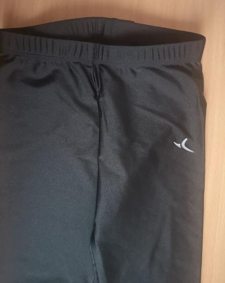 Čierne legíny na gymnastiku a šport, 128