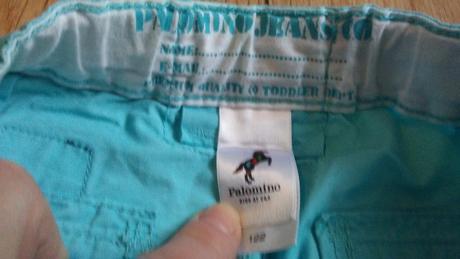 Krátke nohavice, palomino,122