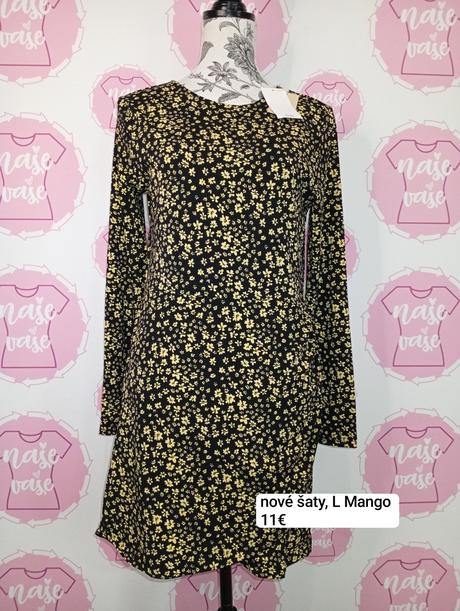 Nové šaty, mango,l