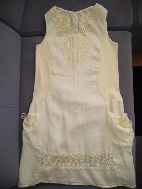 Ľanové šaty, xl