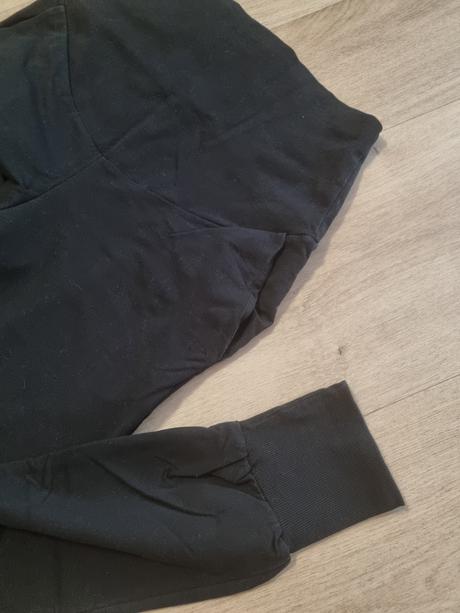 Tehotenské tepláky čierné, h&m,40