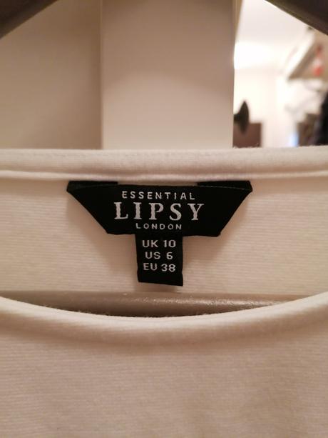 Krásne čiernobiele šaty lipsy veľ. 38, lipsy london,38