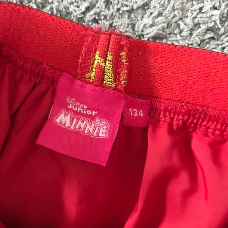 Červená sukňa minnie v.134, disney,134