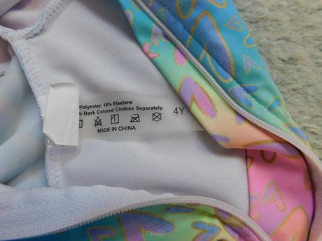 Plavkový overal do vody shein, 98