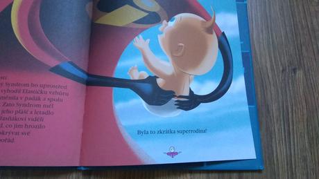 Disney kniha rodinka úžasných,