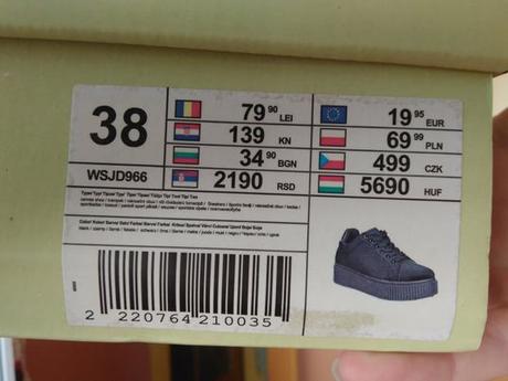 Tenisky jenny fairy, 38