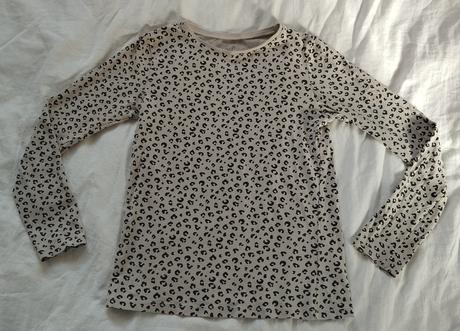 Tričko s dlhým rukávom, h&m,134