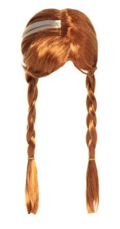 Parochňa vlasy anna frozen ľadové kráľovstvo nová,