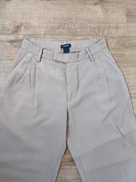 Široké nohavice, vysoký pás 38/40, lindex,38