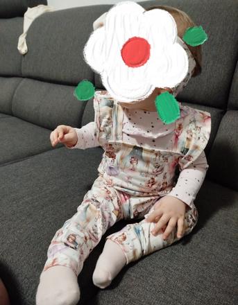 Rastúce štýlové trakačiky s volánikmi, 80