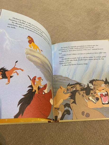 Lví král zlatá sbírka pohádek disney,