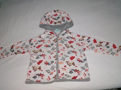 Mikinka na pukačky 86/92, disney,92