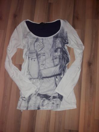 Tričko s dlhým rukávom m, m