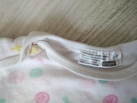 Tričko s dlhým rukávom, ergee,68