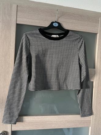 Čiernobiele tričko, terranova,m