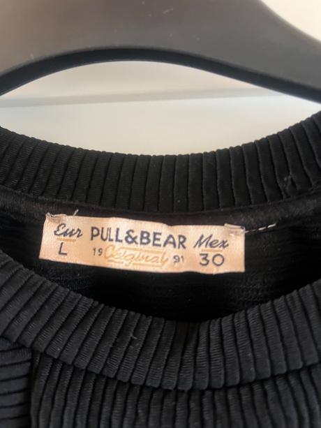 Čierne šaty lbd m, pull&bear,m