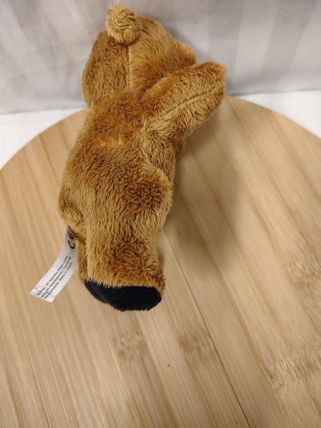 Plyšový hnedý medveď, igloo, 16 cm, 