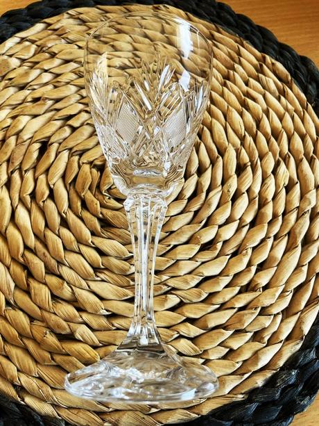 Kryštálový pohár na víno bohemia, 