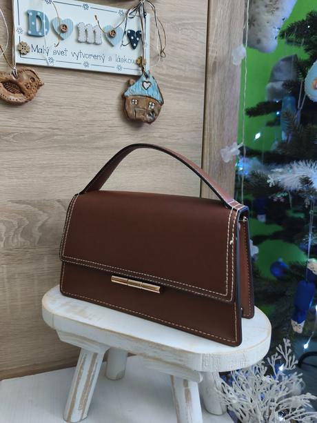 Malá hnedá kabelka, h&m