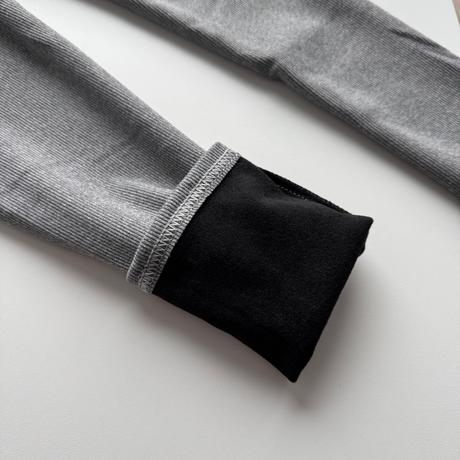 Dievčenské zateplené legíny dorothy sivá, 134 - 164