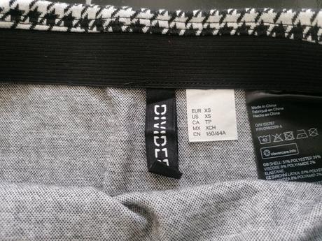 Károvaná sukňa, xs