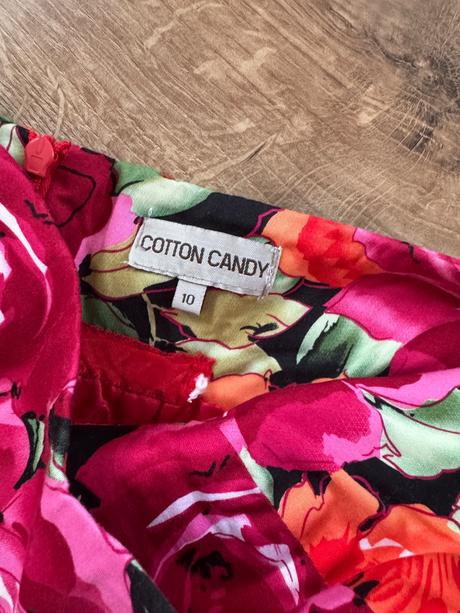 Pin-up šaty cotton candy, m