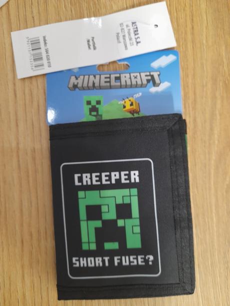 Peňaženka minecraft, 