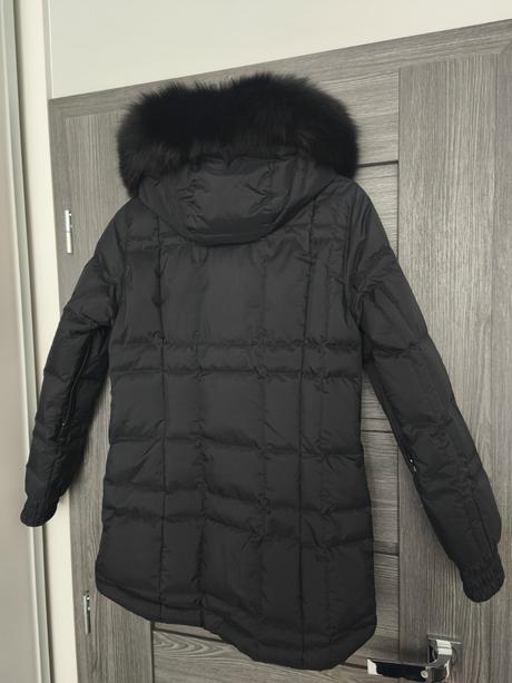 Lyziarska paperova bunda nike s pravou kozusinou z, nike,xs