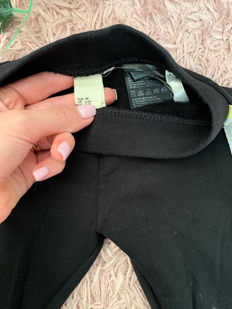 Zateplené leginy, h&m,98