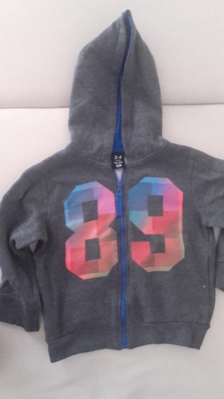 Bunda,mikina na zips 98-104, kenvelo,98