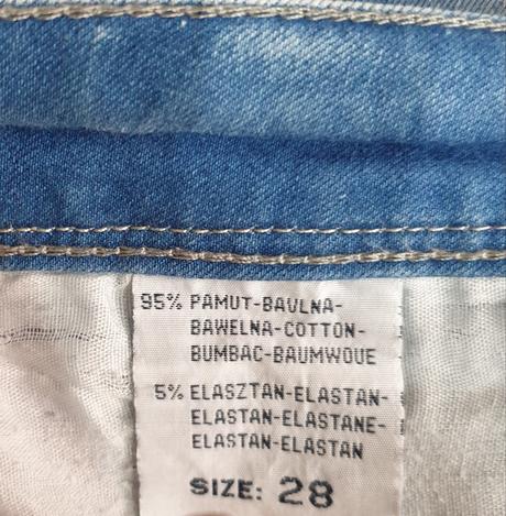 Dámske rifle bedrové, l