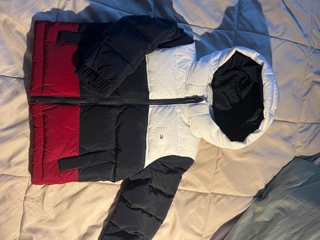Teplá bundička tommy hilfiger, tommy hilfiger,86