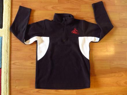 Flísová mikina na zimu - veľ. 134/140, 134