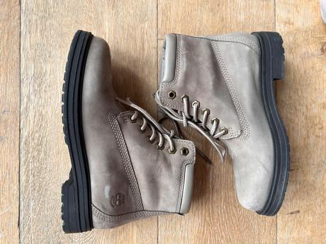 Timberland kožene topánky s nubbuco kožou 36, timberland,36
