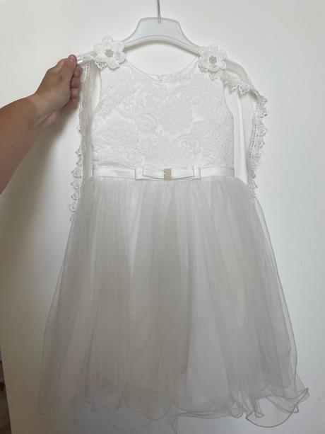 Elegantné šaty na svadbu pre 5 -6 ročné, 116