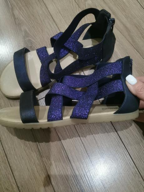 Sandále, deichmann,35