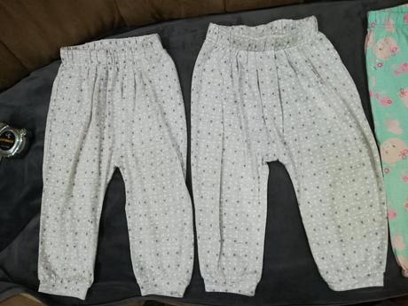 Nohavice tenké 4 ks cena spolu, 86