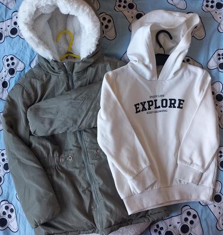 Vetrovka plus mikina zadarmo, f&f,116