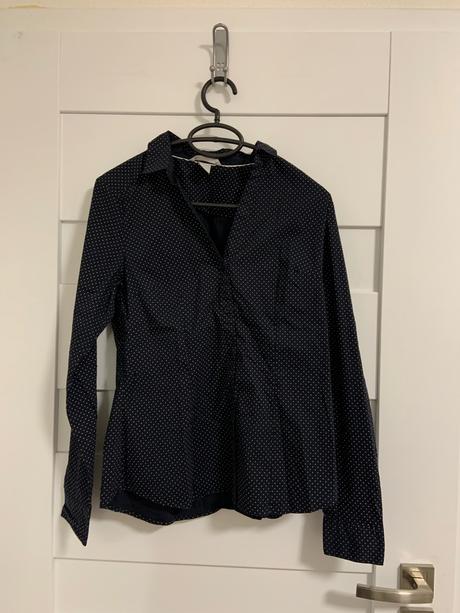 Bodkovaná košeľa, h&m,38