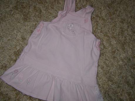 Ružové šatičky pre dievčatko, cherokee,68