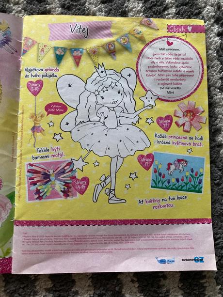 Dievčenské časopisy 5ks, 