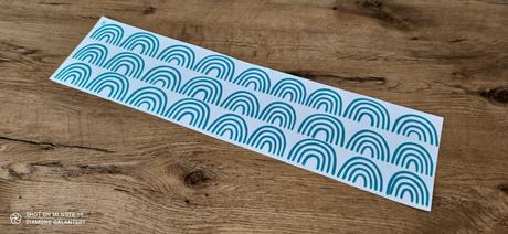 Nálepky na stenu - dúhy,