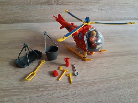 Požiarnik sam - vrtuľník, 