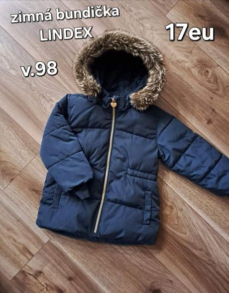 Zimná bundička lindex, lindex,98